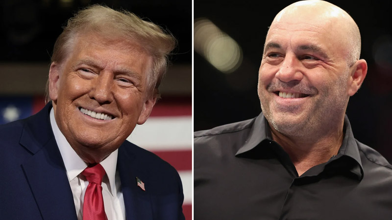 Trump and Joe Rogan