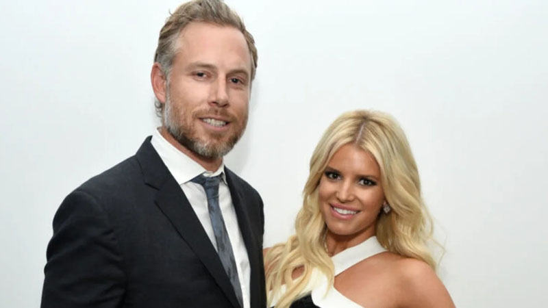 Jessica Simpson and Eric Johnson