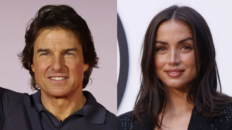 Tom Cruise and Ana de Armas